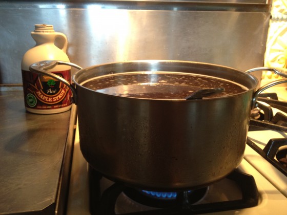 I made brine for the Thanksgiving turkey
